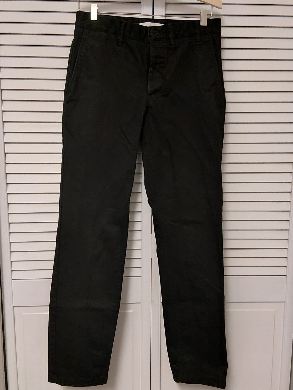 Norse Projects Black Aros Heavy Straight Chinos